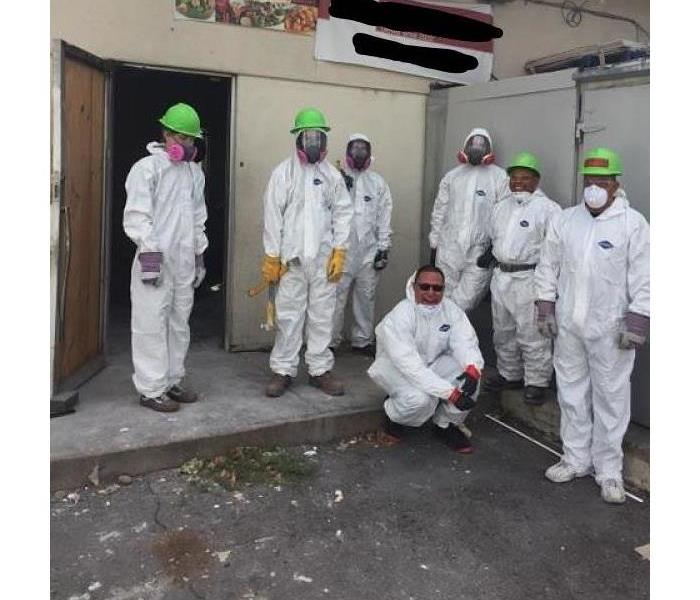 SERVPRO team in full PPE